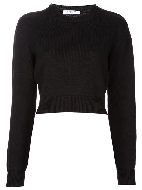 givenchy sweater crop top|givenchy tops.